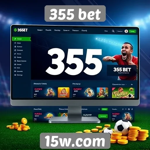 Interface e usabilidade do site 355 bet