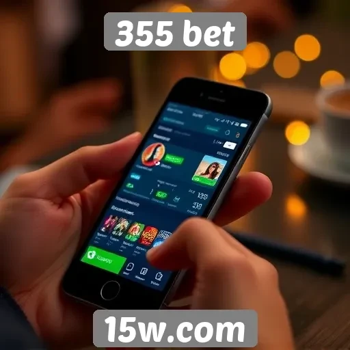 Desempenho mobile do site 355 bet