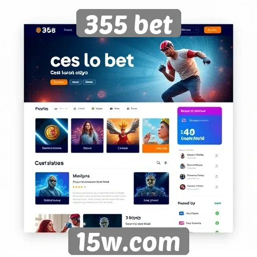 Análise da interface do usuário no site 355 bet
